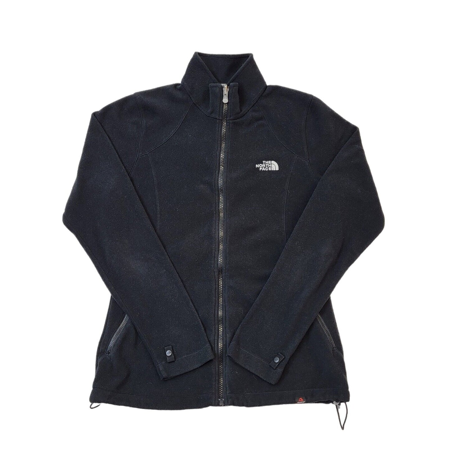 The North Face Black Full Zip Fleece Jacket Women's Size Medium.