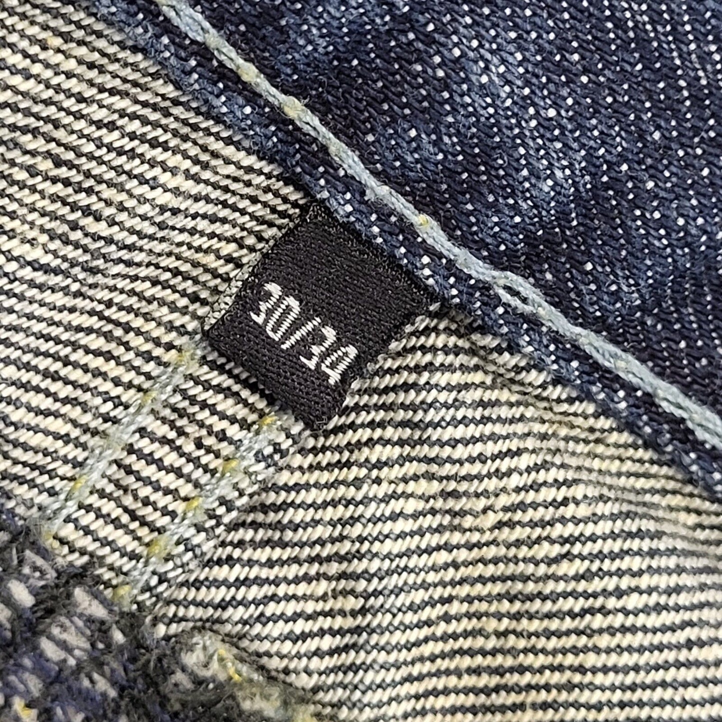 Apt 04 90s Dark Blue Straight Leg Denim Jeans Uk Men's Size S W30 L34
