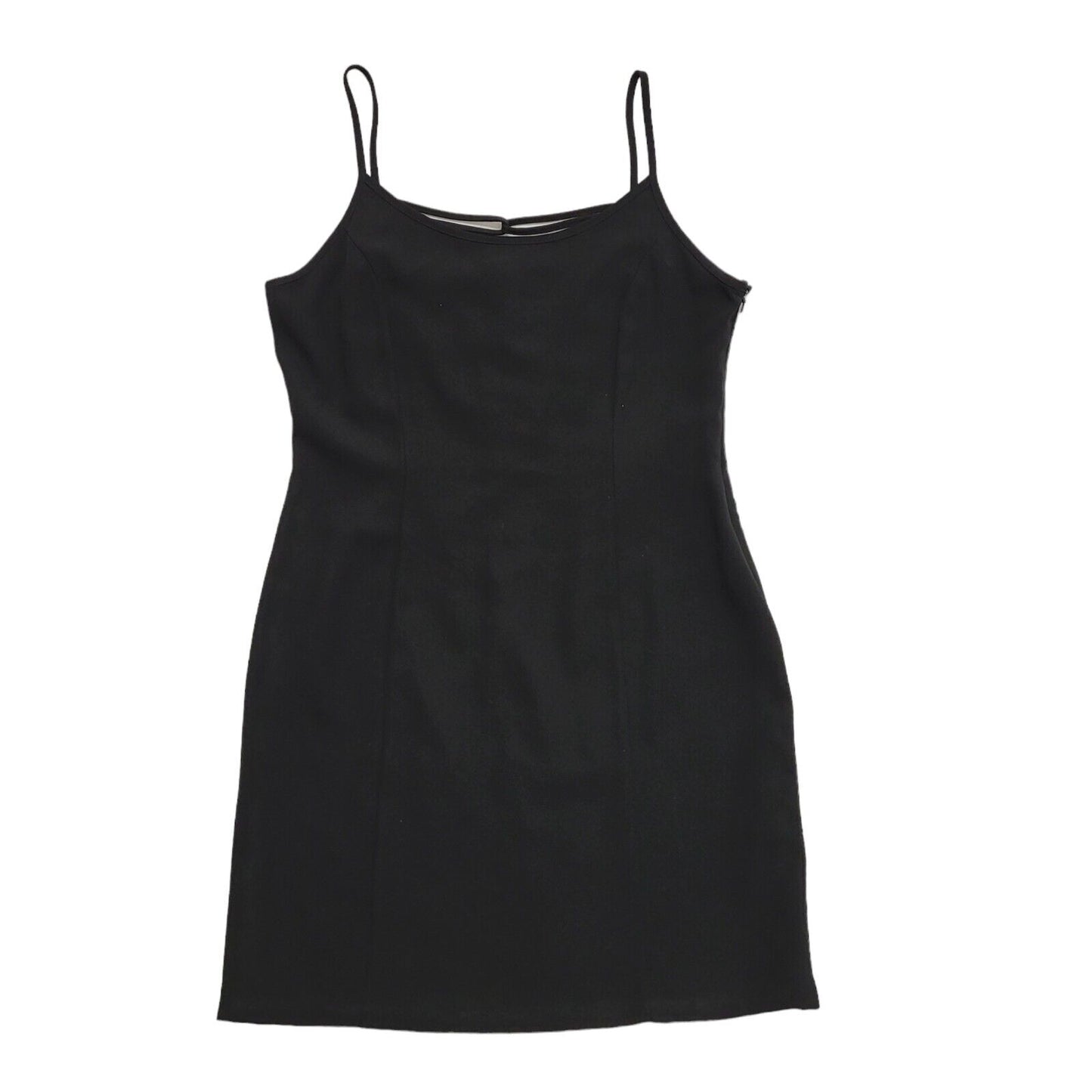 Principles Vintage 90s Black Sleeveless Dress Uk Women's Size 16 W34