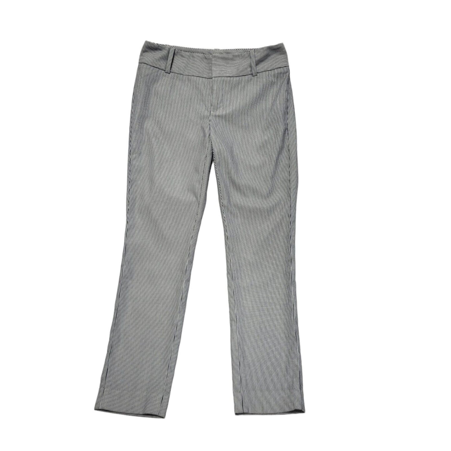 Calvin Klein Blue Striped Y2K Vintage Trousers Women's Size M 10 W28 L26
