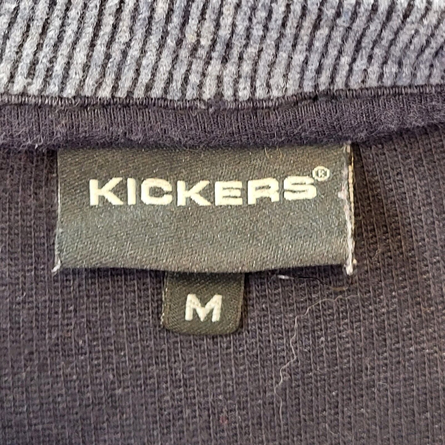 Kickers Y2K Vintage Blue Crew Neck Jumper Men's Size Medium