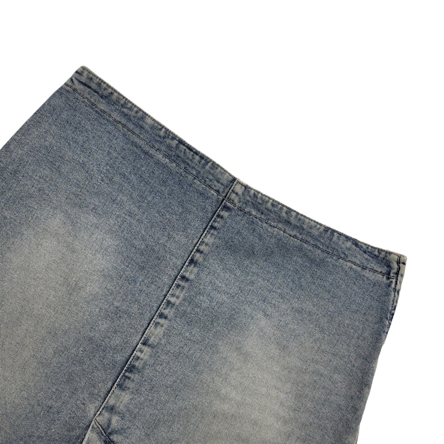 Blue Knight Vintage 90's Blue Denim Skirt Womens W34