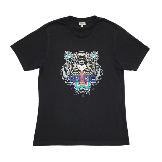 Kenzo Paris Y2K Black Short Sleeve T-Shirt Men's Size Large