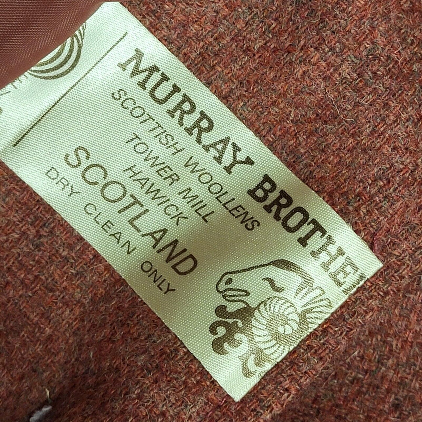 Murray Brothers Vintage 80s Pink Button Wool Jacket Uk Women's Size 12