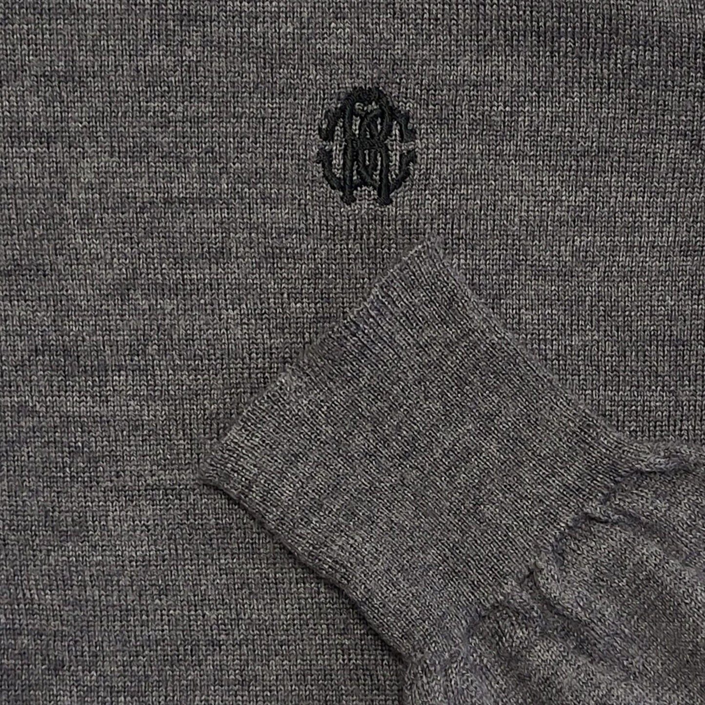 Roberto Cavalli Grey Round Neck Jumper Women's Size Small