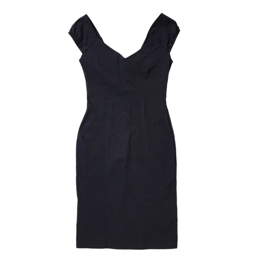 Jane Norman Y2K Black Bandeau Dress Womens UK 14 BNWT