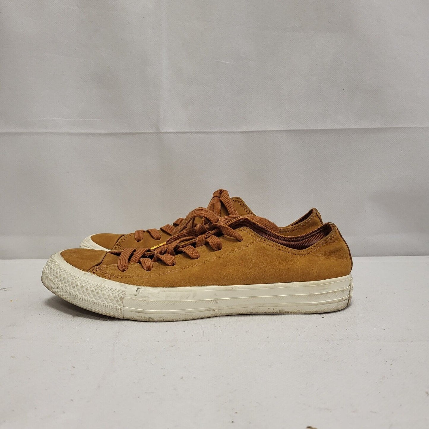 Converse All Star Brown Suede Leather Trainers Men's  Uk Size 6.5