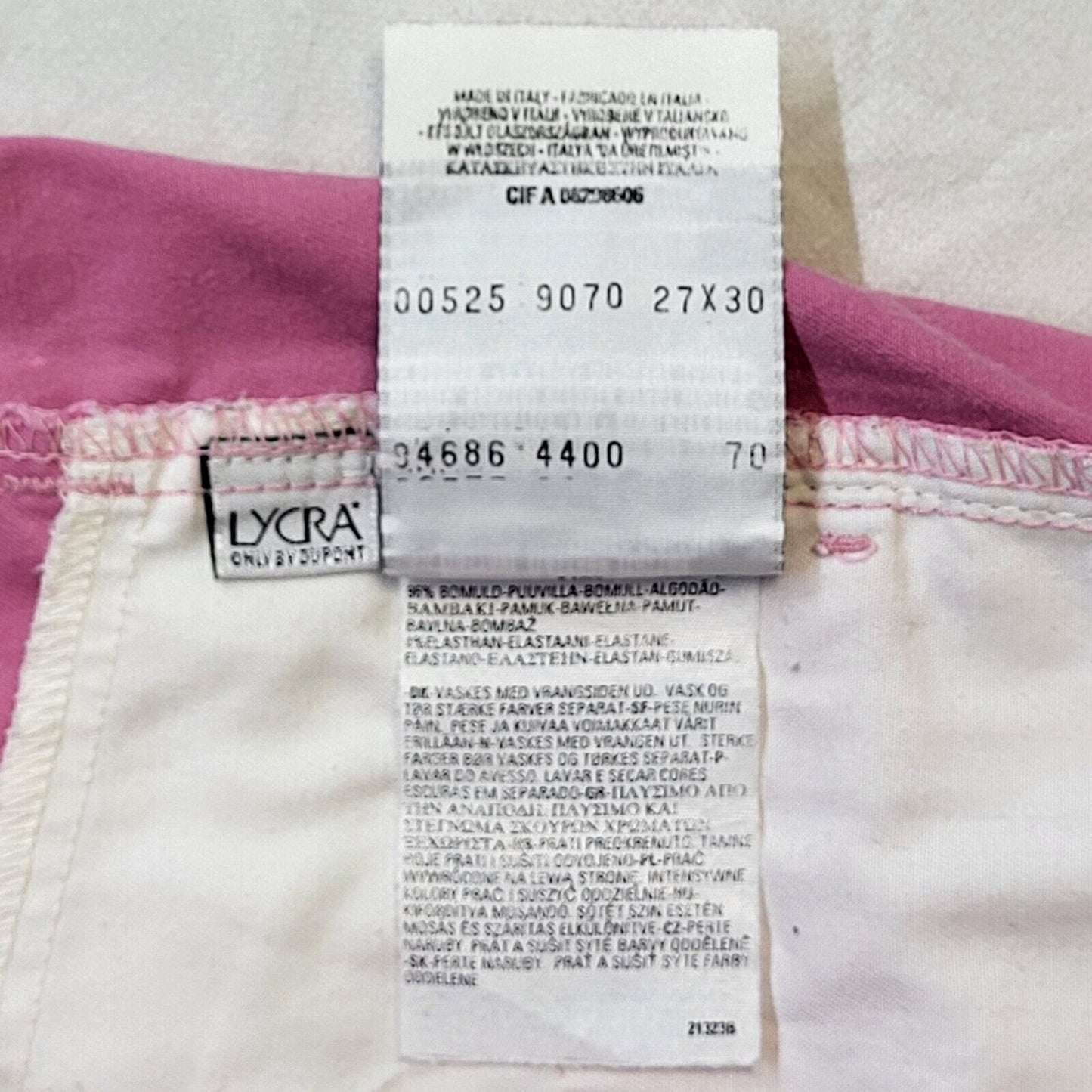 Vintage Y2K Vintage Pink Bootcut Denim Jeans Women's Size 8 W26 L30