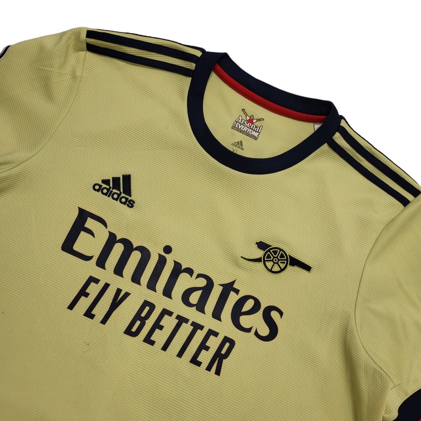 Adidas Arsenal 2021-22 Away Shirt Tierney No 7 Football Shirt Uk Men's Size XL