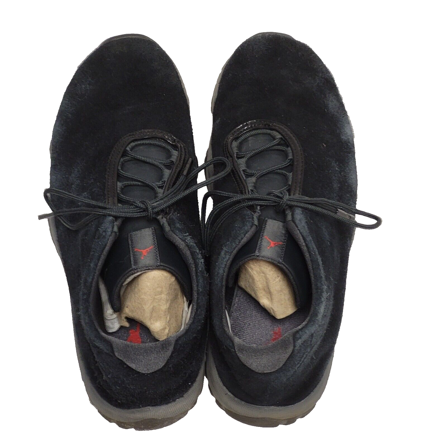 Jordan Black Lace-up Sports Casual Trainers Uk Size 6.5