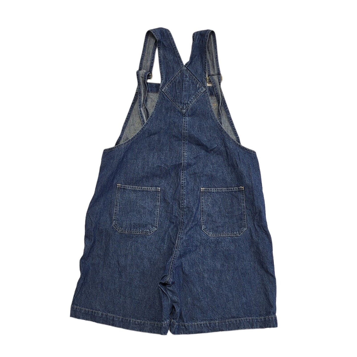The Trader Dark Blue Strapped Denim Dress Uk Women's 12 W30