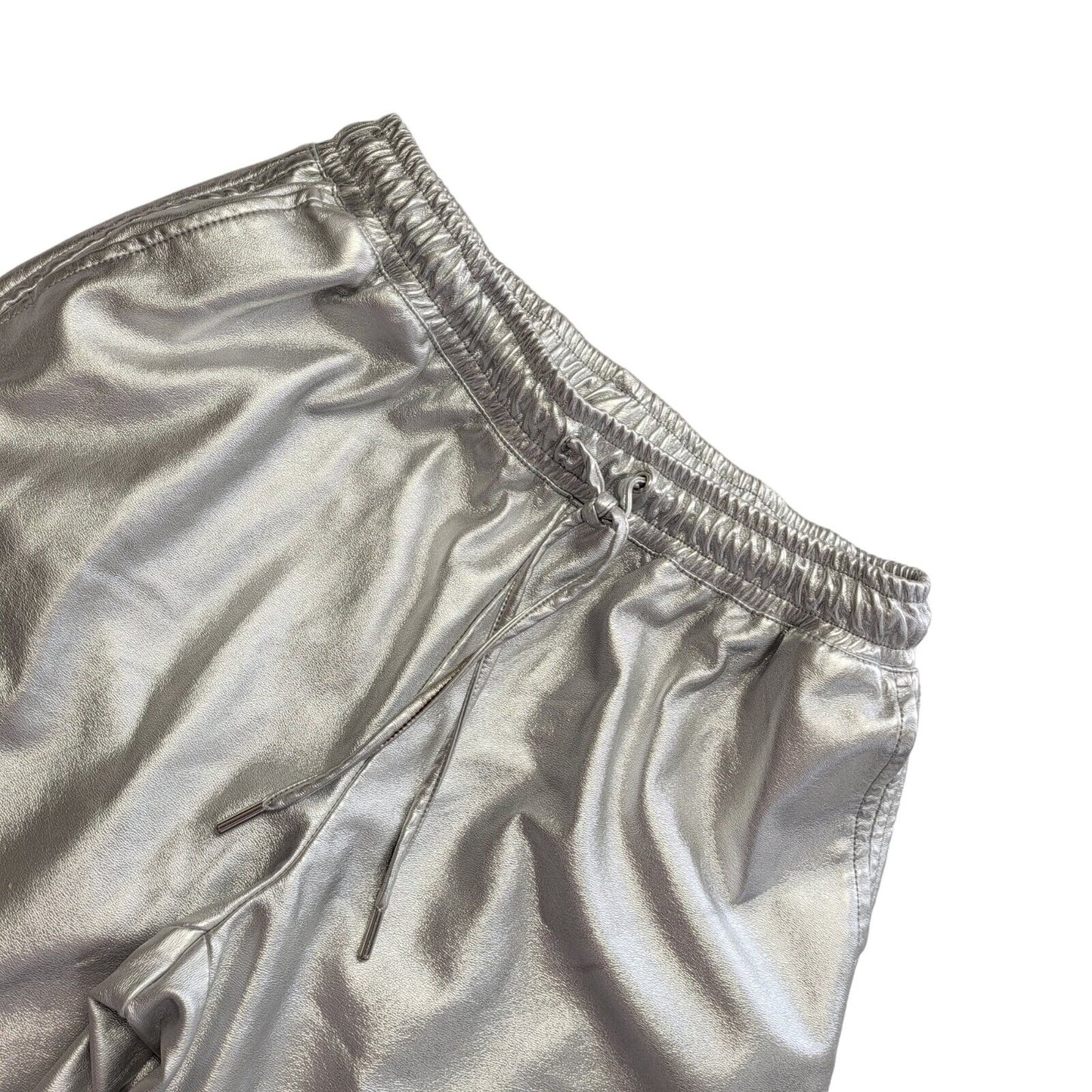 Pimkie Vintage Y2K Silver Tapered Jogging Bottoms Womens UK M W28 L27