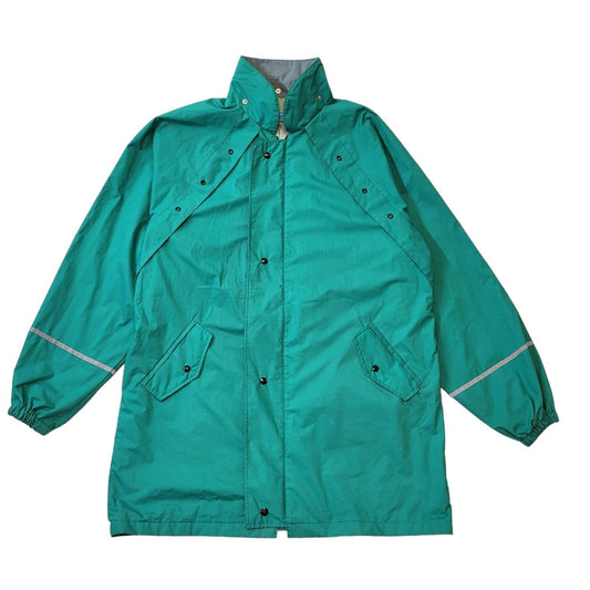 Karhu 80s Vintage Green Zip & Snap Jacket Men's Size XLarge