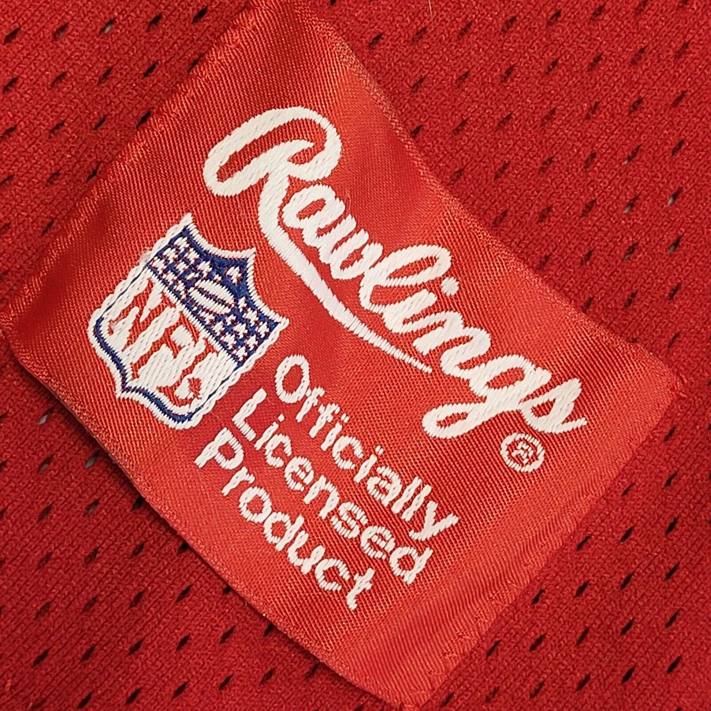 Rawlings Red No.80 NFL American Football Jersey UK Men's Size XL