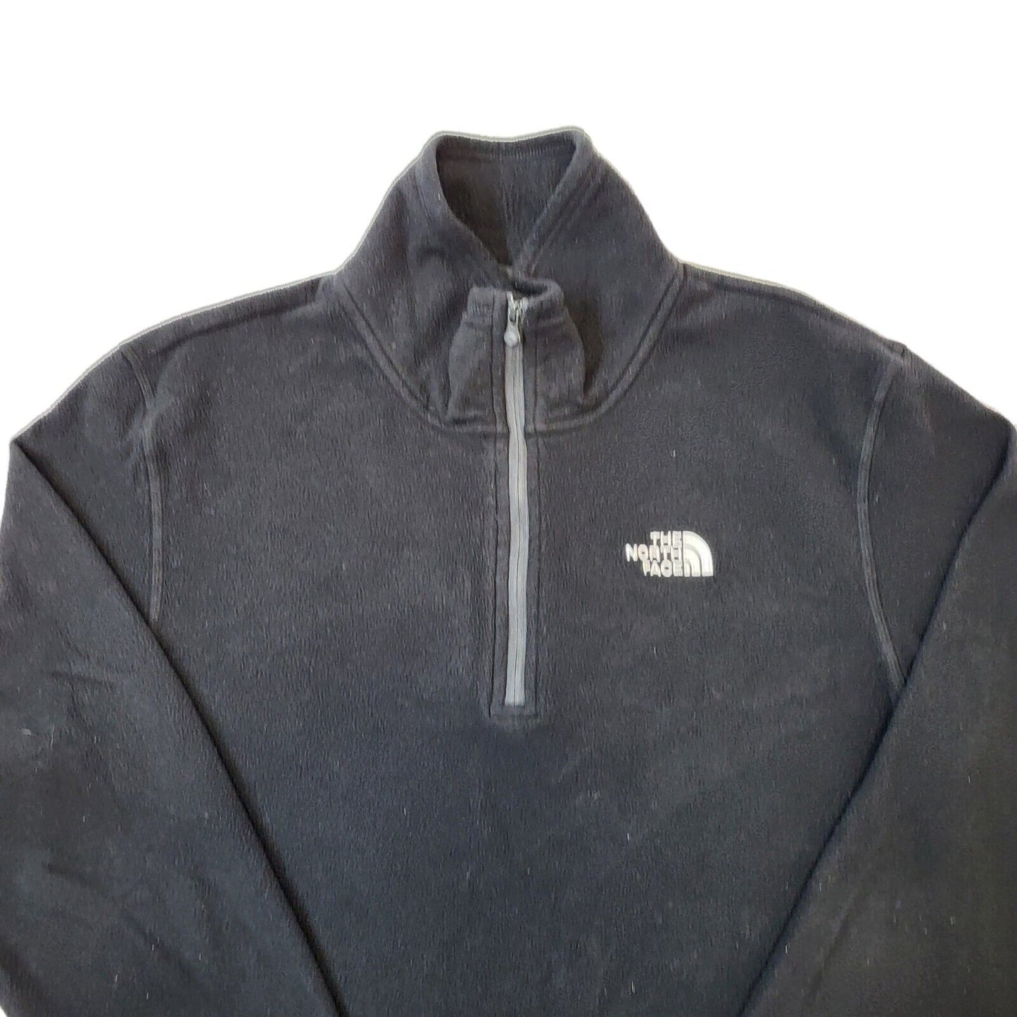 The North Face Black 1/4 Zip Fleece Men's Size M