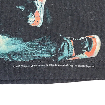Alstyle Black Slipknot Vintage Crew Neck T-Shirt Men's Size Small