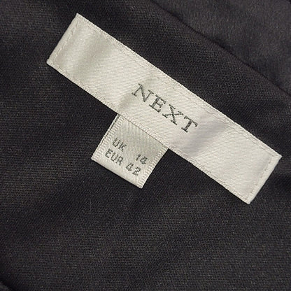 Next 90s Vintage Black Sleeveless Party Dress Women's Size 14
