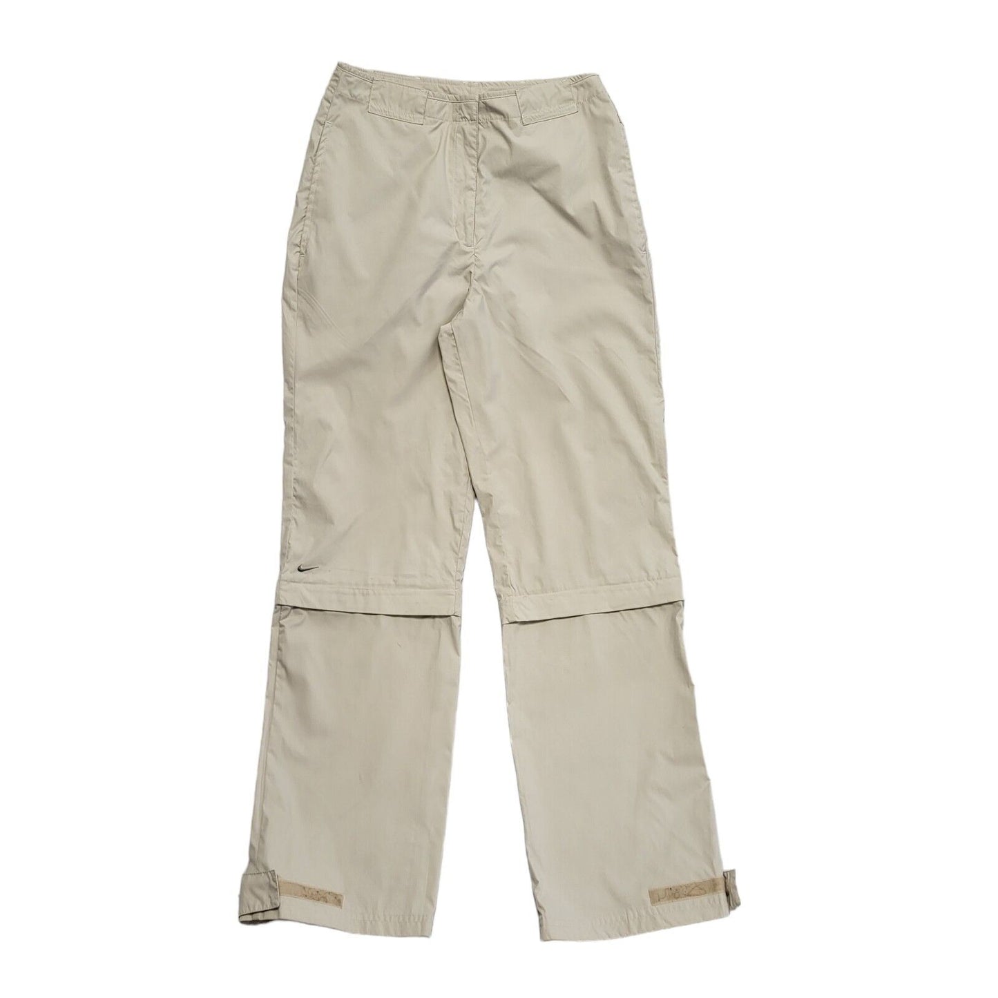 Nike Straight Beige Active Wear Trousers Uk Women's Size S W26 L29