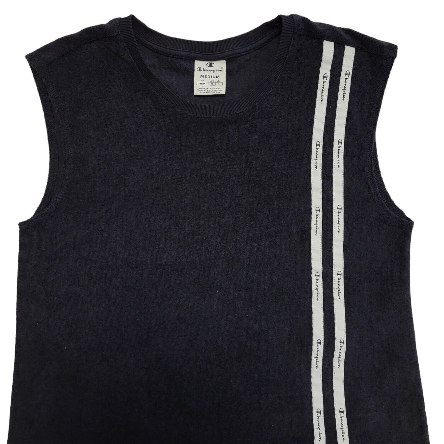 Champion Navy Blue Sleeveless Sports Dress Uk Women's Size Medium