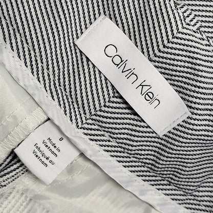 Calvin Klein Blue Striped Y2K Vintage Trousers Women's Size M 10 W28 L26