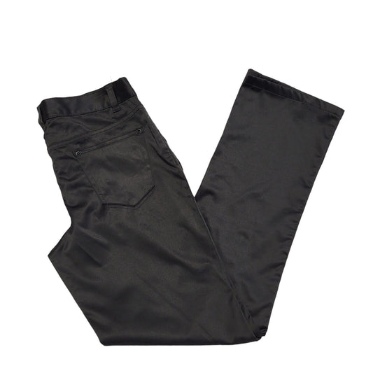 Vera Wang Vintage 90's Black Straight Leg Trousers Uk Women's Size 10/12 W29 L30