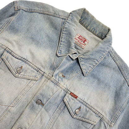 Rifle Vintage 90s Light Blue Denim Jacket Uk Men's Size XL
