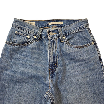 Levi's Mom Jeans Blue Denim Women's Size 8 W26 L28
