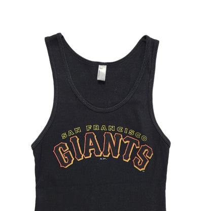 San Fransico Giants  Vintage 90's Black Sleeveless Tank Top Womens Size M
