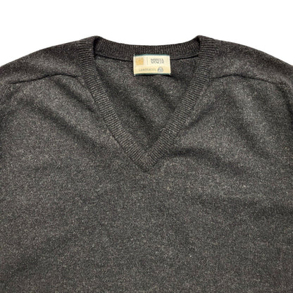 Marks and Spencer Vintage 80's Dark Grey Wool Jumper Uk Men's Size Large