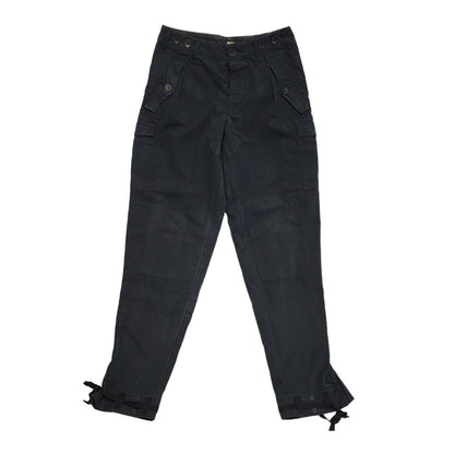 DKNY Jeans Black Tapered Leg Cargo Trousers Women's Size 10 W28 L30