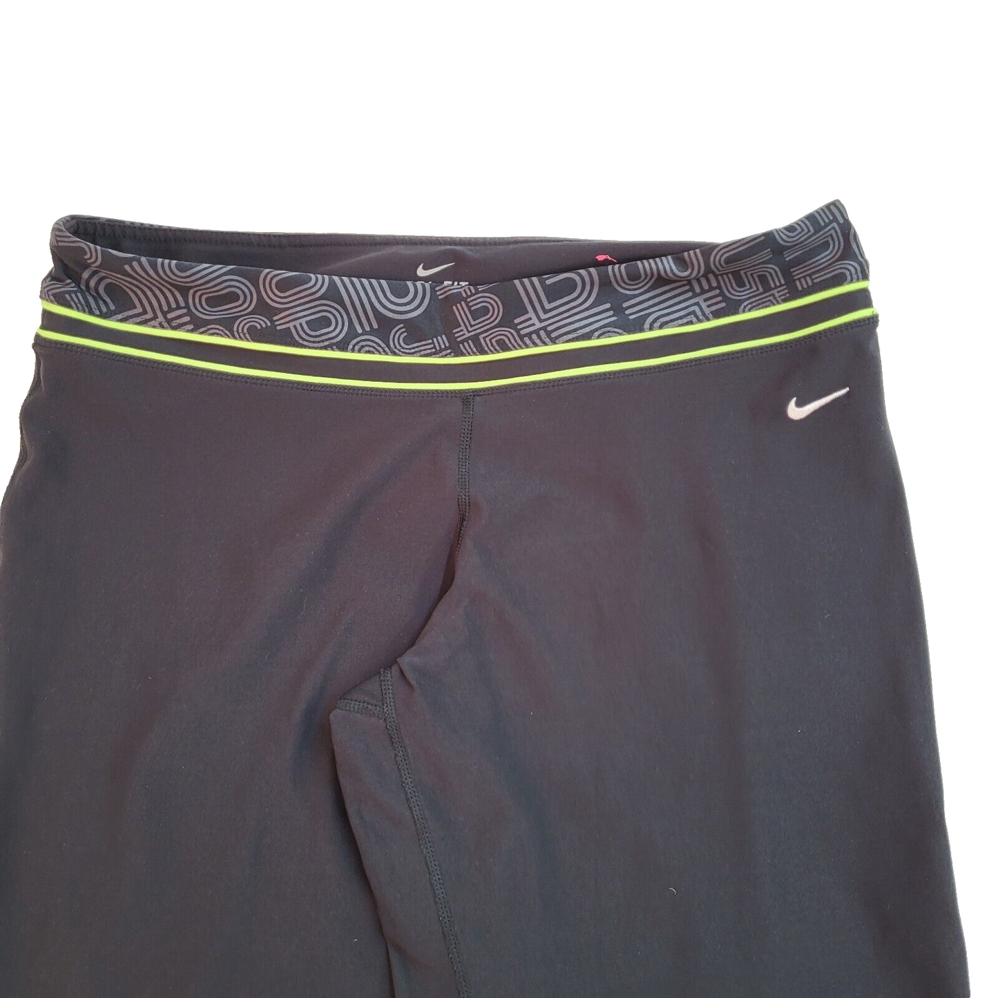 Nike Dri-Fit Black Bootcut Sports Trousers Women's Size XL/XXL W32/34 L31