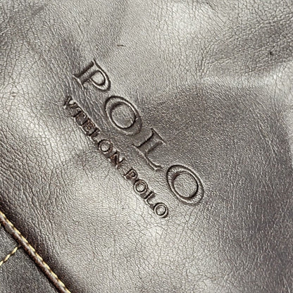 Telon Polo Brown Leather Hand Bag / Shoulder Bag Uk Women's 13.5" x 14.5"