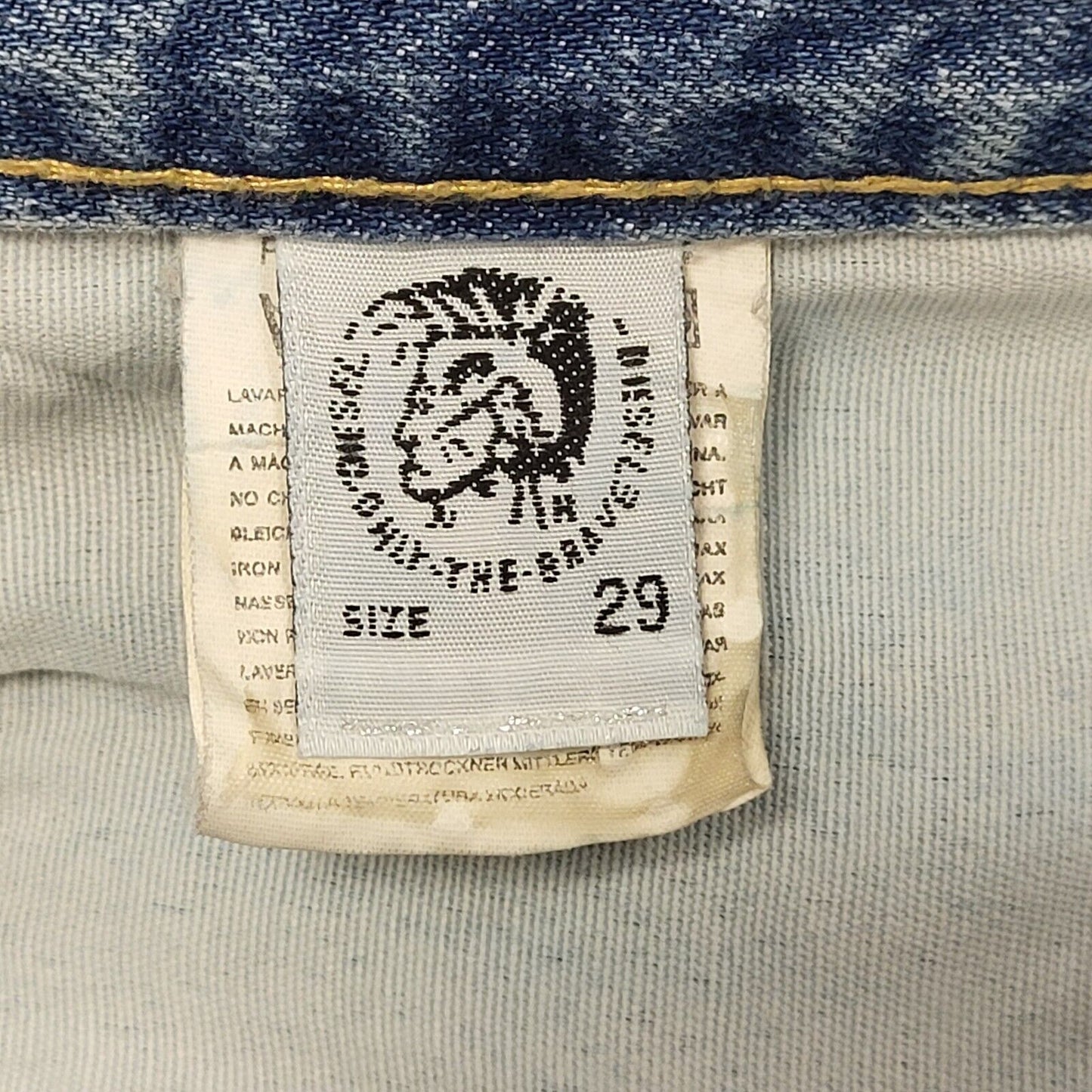 Diesel Y2K Blue Straight Leg Denim Jeans Women's Size 10-12 W29 L33