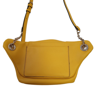 Fiorelli Yellow Faux Leather Cross Body Chain And Leather Strap