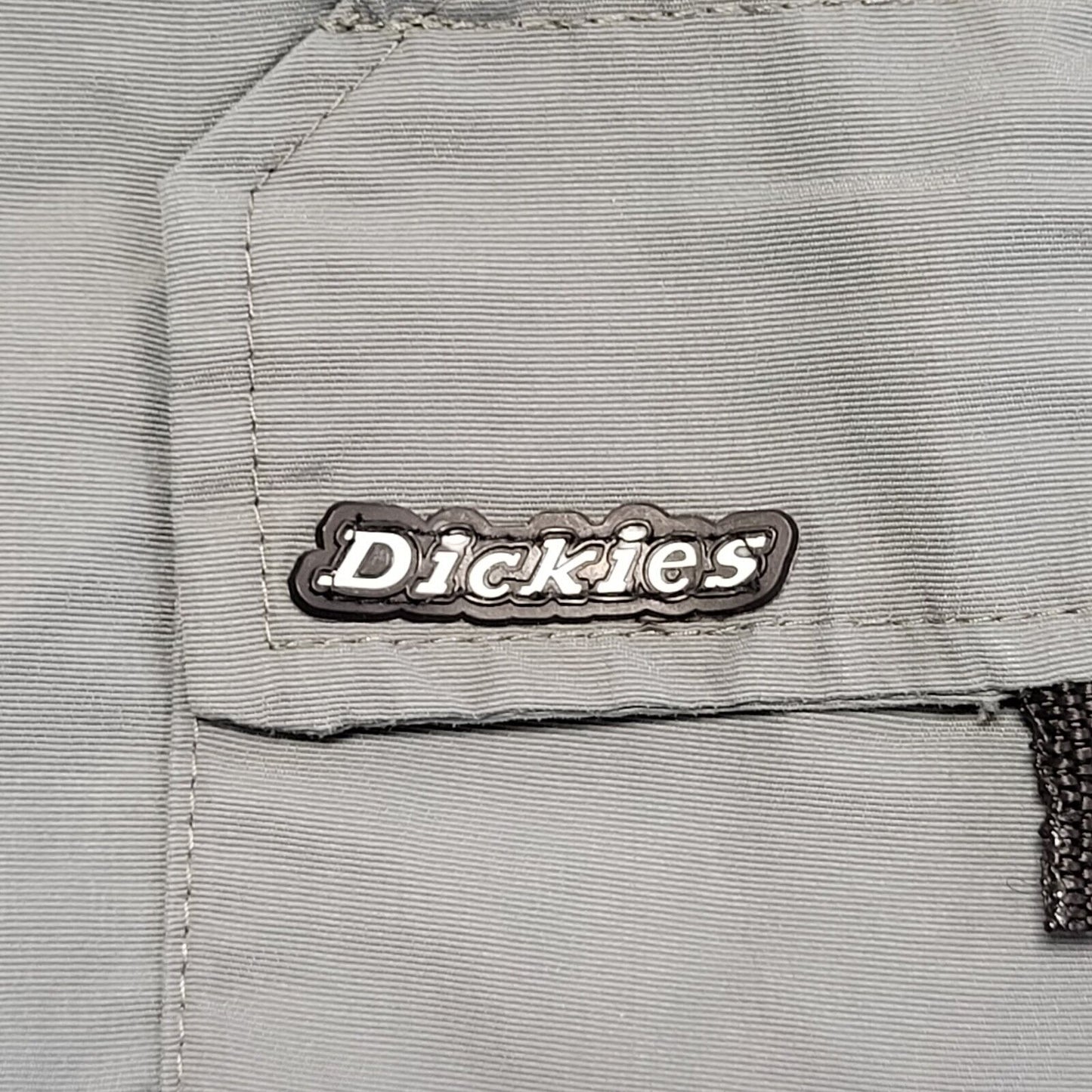Dickies Green Sleeveless Y2k Zipped Gilet Uk Men's Size 2XL