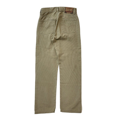 Diesel Y2k Vintage Beige Straight Denim Jeans Men's Size M W32 L32