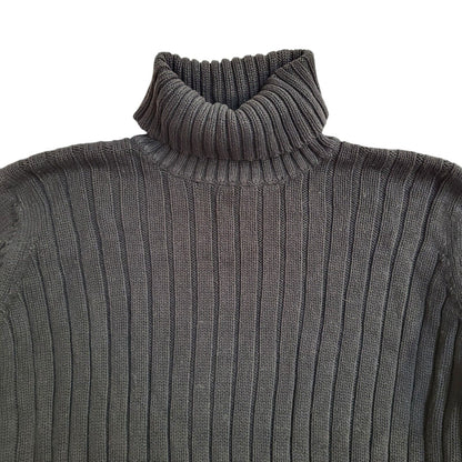 Marks and Spencer Roll Neck Black Vintage 90's Jumper UK Women's Size 18