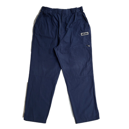 Ellesse Blue Vintage 90's Tapered Leg Trousers UK Men's Size XL W36 L29
