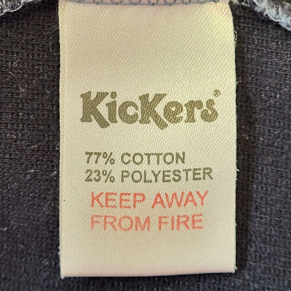 Kickers Y2K Vintage Blue Crew Neck Jumper Men's Size Medium