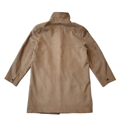 Jaeger 80s Vintage Beige Button Up Women's Coat Size 14