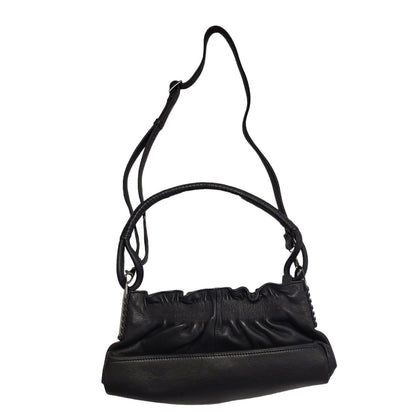 CB Grey Leather Hand Bag Uk Women's Size 10" x 7"
