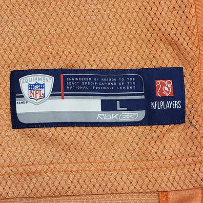 Reebok Orange No.87 Muhammad NFL American Football Jersey UK Men's Size L