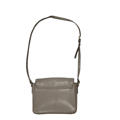 Linea Beige Leather Small Shoulder Bag Uk Women's Size  9" x 8"