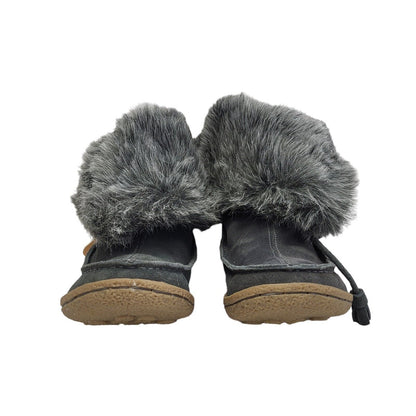 Joules Blue Mid-Calf Suede Banshee Boots Women's Uk Size 5 Eu 38