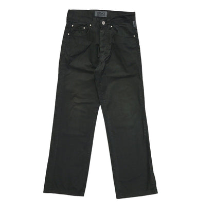 Versace Vintage 90's Black Straight Leg Jeans Uk Women's Size 10 W28 L27