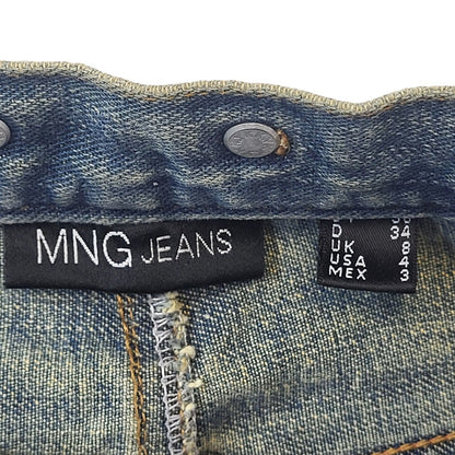 MNG Jeans Y2K Blue Bootcut Denim Jeans  Women's Size 8 W26 L32