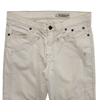 Jeckerson Vintage 90s Beige Straight Denim Jeans Women's Size 10 W28 L28