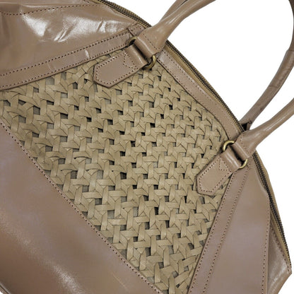 Jones Brown Leather Small Hand Bag Uk Women's Size  12" x 12"