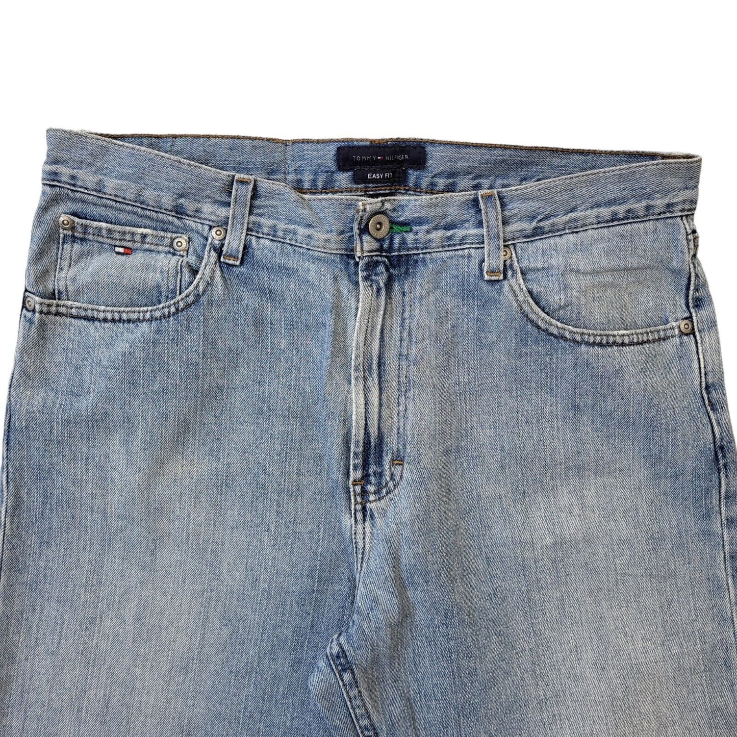 Tommy Hilfiger Y2K Blue Straight Denim Jeans Men's Size L W34 L35