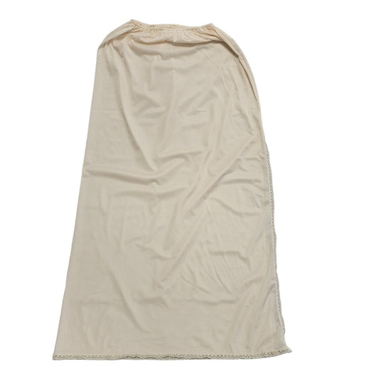 Vintage 90's Cream Under Skirt Women's Size Small W26